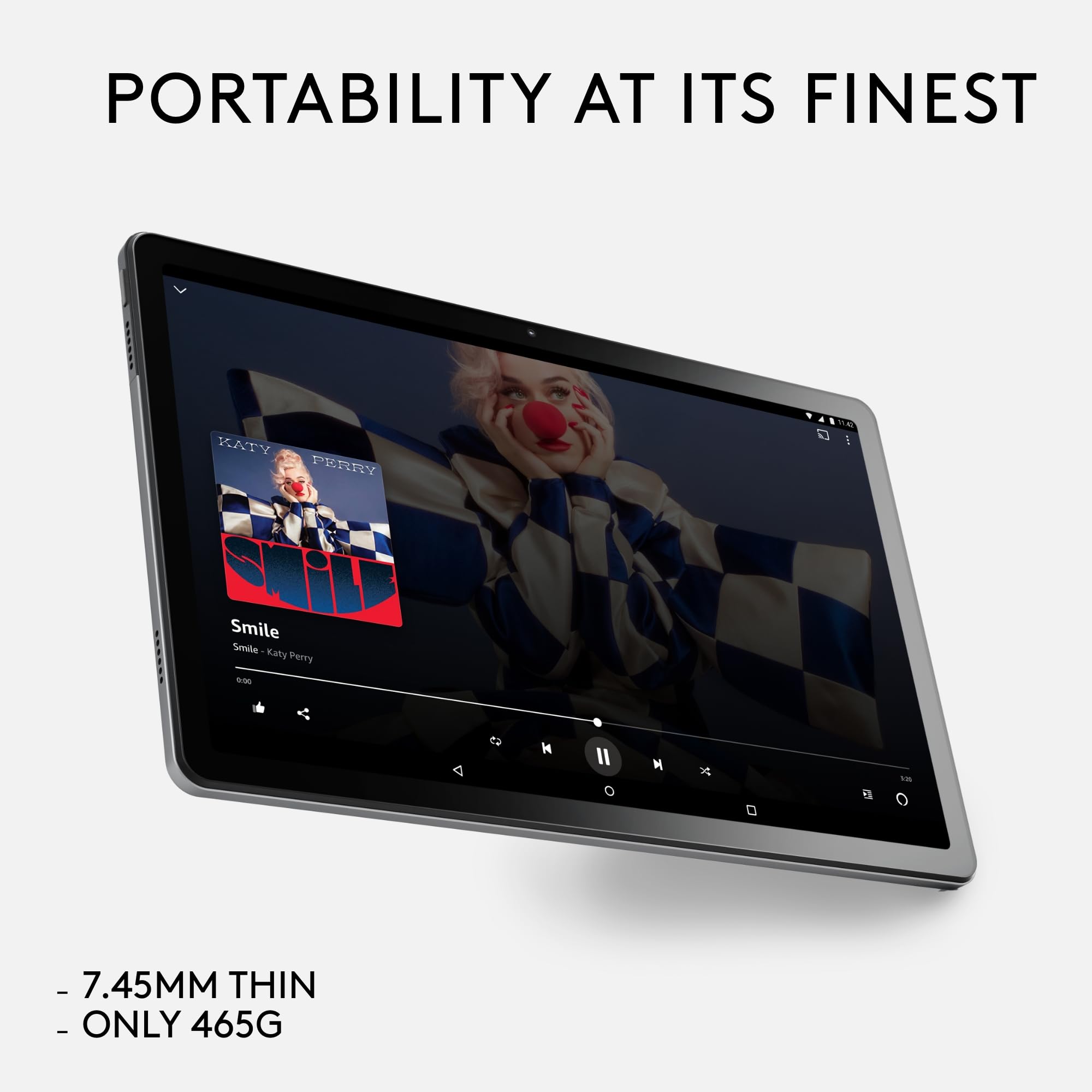 Lenovo Tab M10 Plus Android tablet | 10-inch 2K | 128GB | WiFi 5